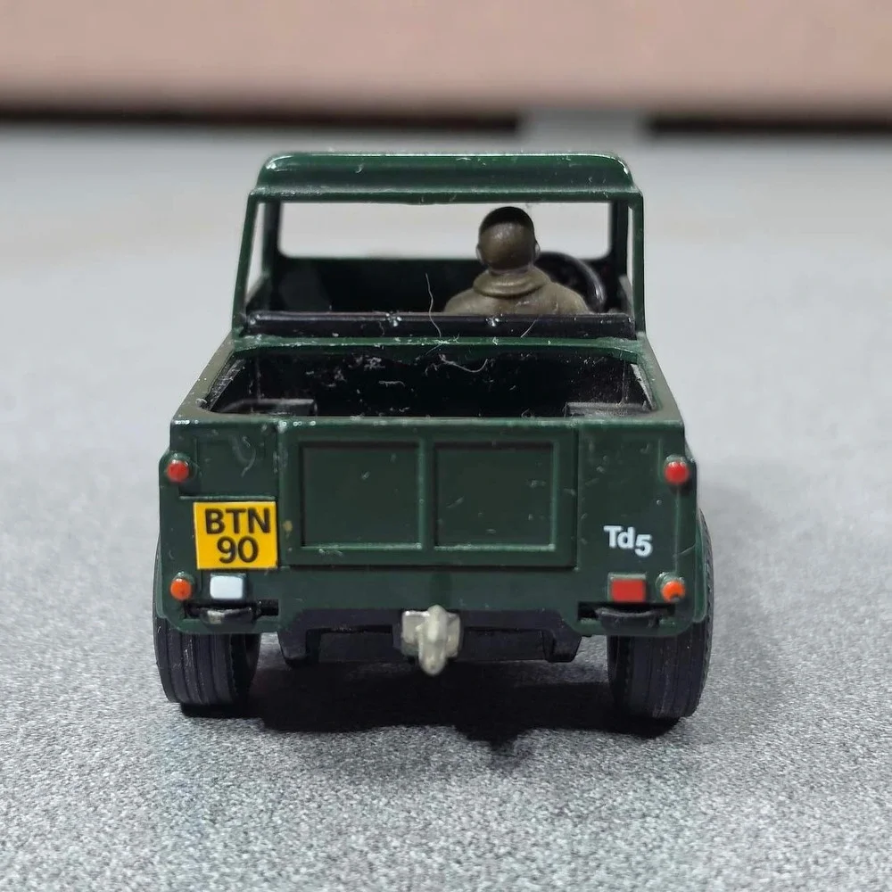 Britains Land Rover Defender 90 Td5 Pickup Truck Green RARE